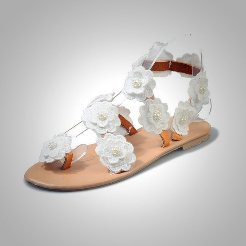 Elegante dames sandalen Ibiza stijl, comfortabel en modieus, ideaal voor de zomer.