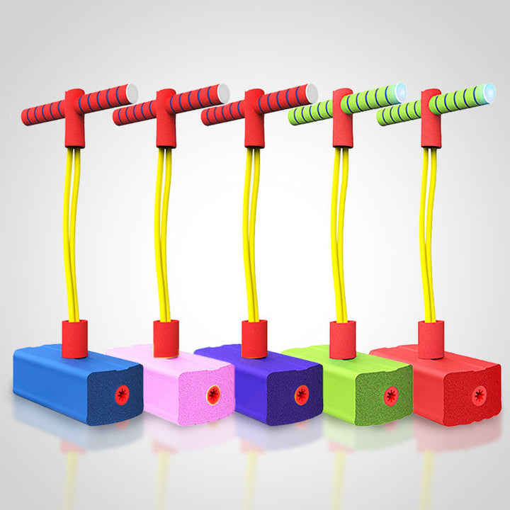 Duurzame pogo stick voor kids; urenlang actief buiten spelen en plezier maken.