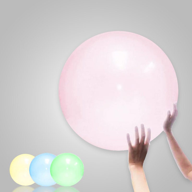 Onverwoestbare TPR speelbal, kleurrijk en groot, ideaal voor actief buitenspelen van kinderen in de zomer.