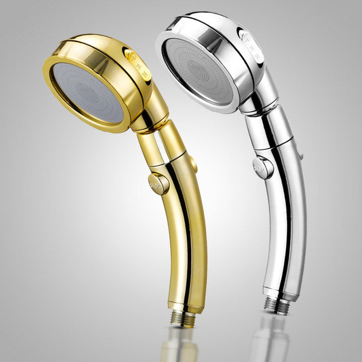 Luxe gouden regendouchekop, 3 standen voor een spa-achtige douche in jouw badkamer.
