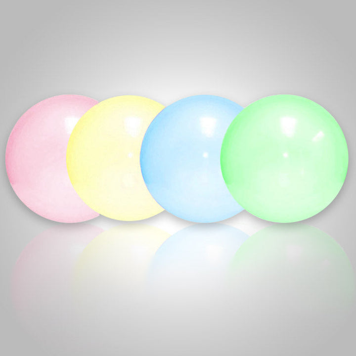 Mega opblaas speelbal voor kinderen; stimuleert actief spelen en is perfect buitenspeelgoed voor tuin en strand.