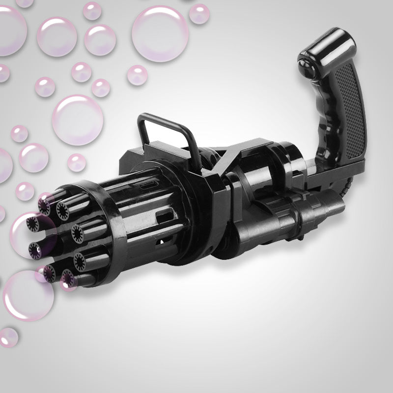 Automatisch bellenblaaspistool voor kinderen, creëert grote hoeveelheden bubbels voor eindeloos plezier.