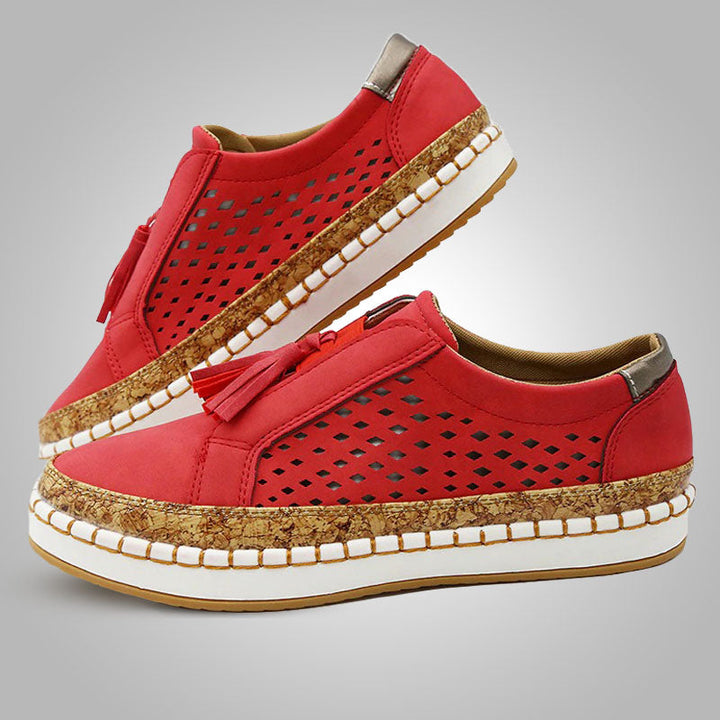 Zwarte trendy slip-on sneakers met ultiem voetcomfort, perfect voor heren en dames.