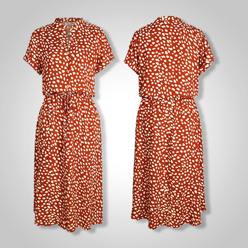 Comfortabele dames zomerjurk, lichtgewicht en ademend. Essentiële zomerkleding voor vrouwen.