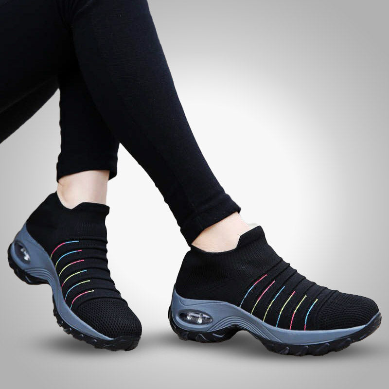 Comfortabele FeetyGO AIR COLOR sneakers voor dames. Elastisch en zacht voor dagelijks gebruik.