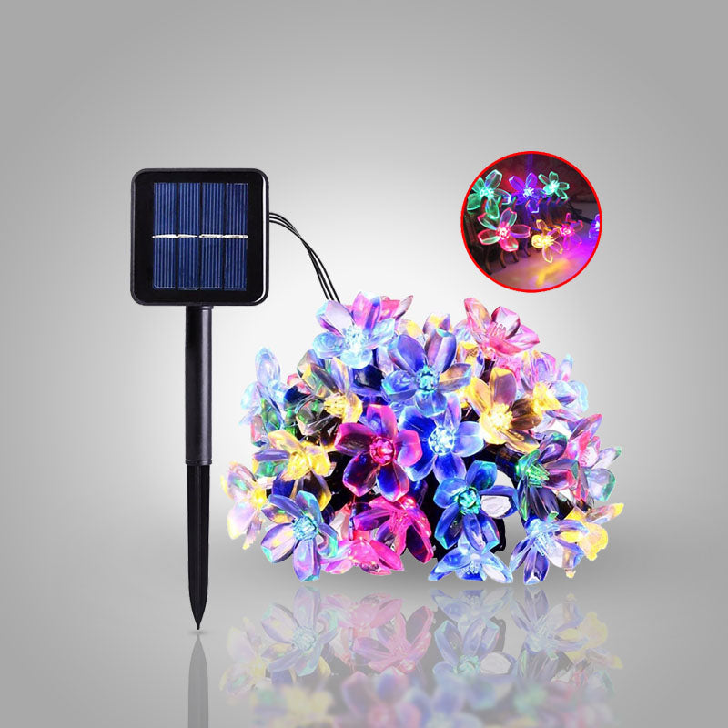 Solar bloem tuinverlichting voor een sfeervolle tuindecoratie. Werkt op zonne-energie, ideaal voor buiten.