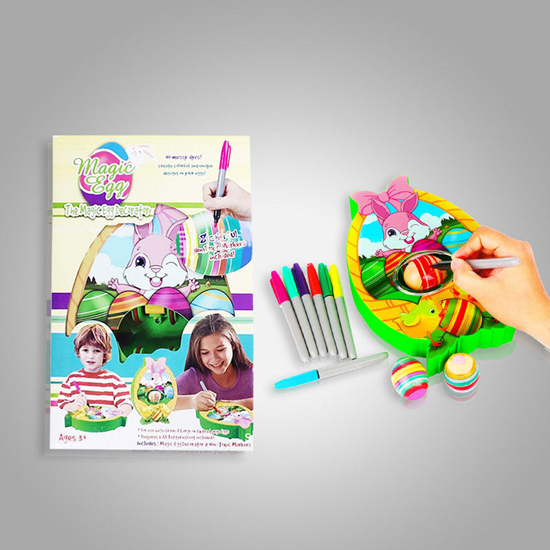 Kinder Knutselset Pasen: Rommelvrij eieren versieren voor creatieve paaspret.
