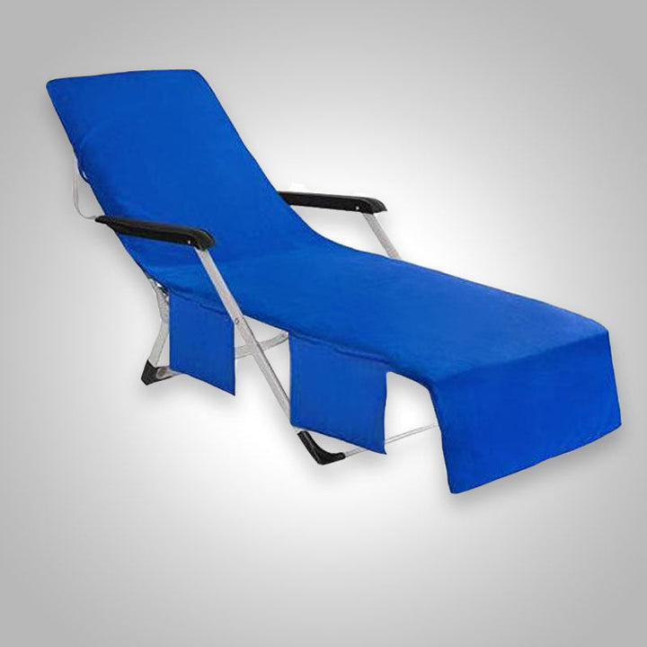 Dames & Heren strand loungedoek met handige zakken voor strand of zwembad. Ideaal voor vakantie.