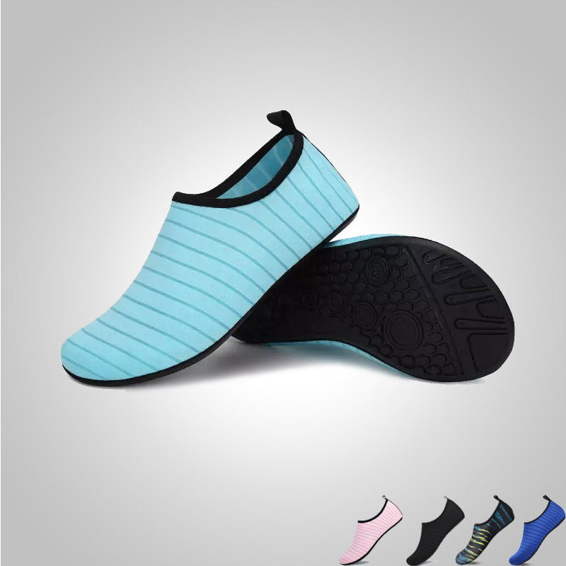 Unisex beschermende waterschoenen voor strand, zwemmen en watersport. Comfortabel en sneldrogend.