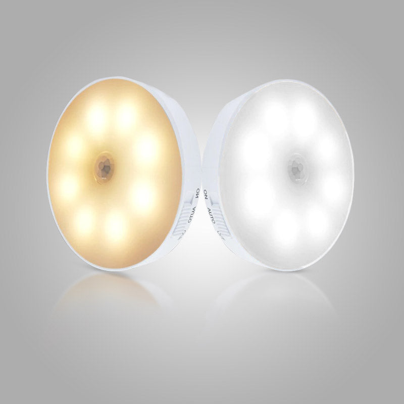 Energiezuinige draadloze LED lamp onder keukenkastjes, ideaal voor keukenverlichting.