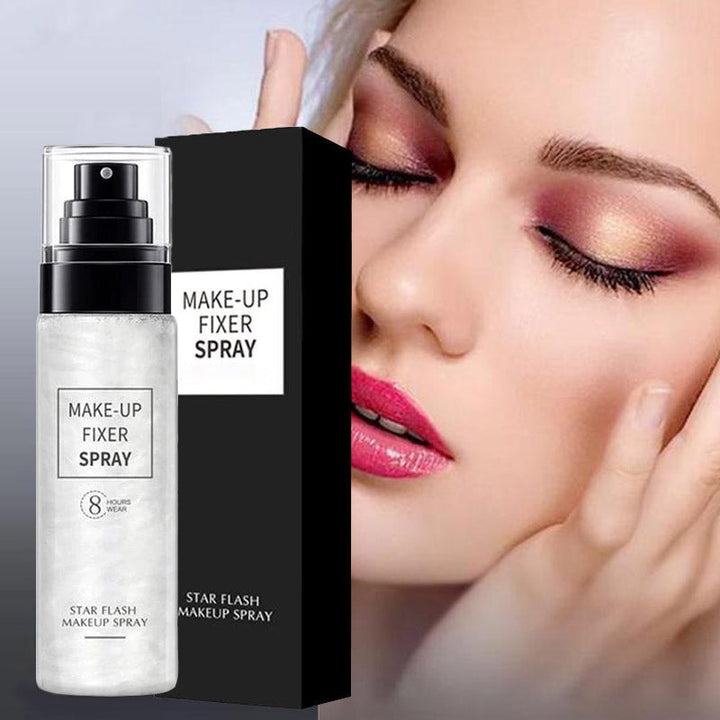 Make-up Fixeer Spray voor een egale, matte finish. Houdt make-up urenlang op zijn plaats zonder te vervagen.