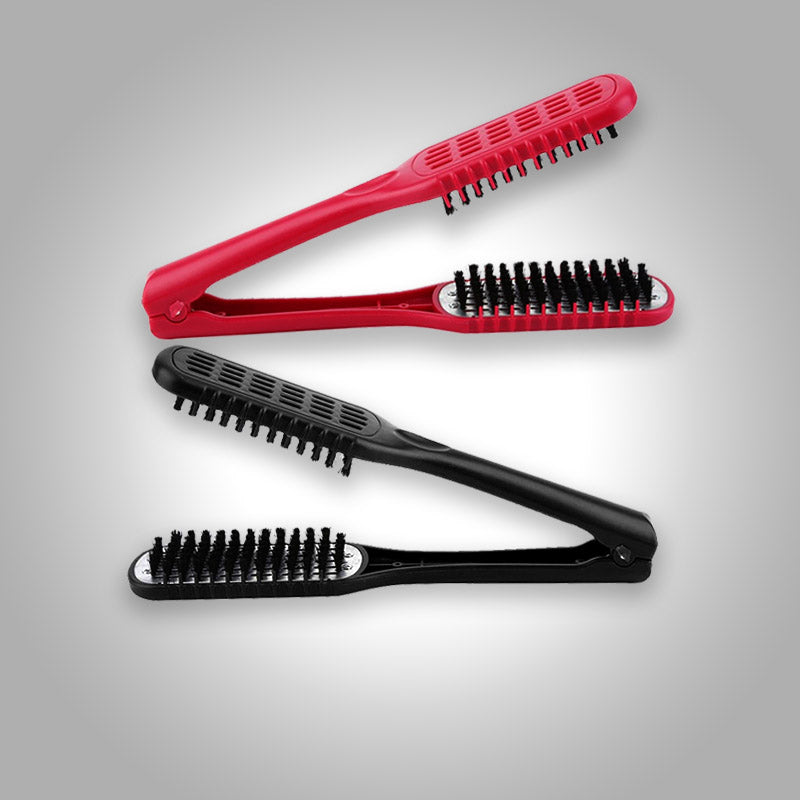 Hoogwaardige keramische stijlborstel voor moeiteloos glad haar, geschikt voor diverse haartypes.