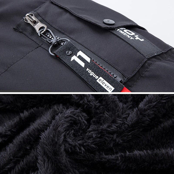 Warme en comfortabele heren winterjas parka, beschermt tegen kou. Stijlvolle buitenkleding voor elke man.