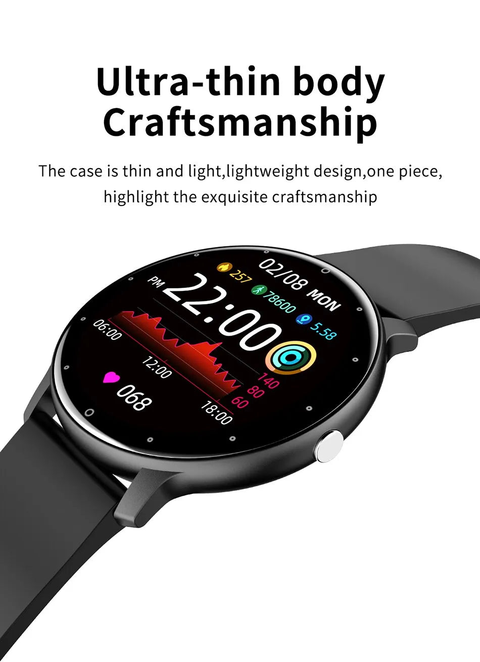 Stijlvol unisex digitaal horloge met zwarte band, een waterdichte gadget voor sport en dagelijks gebruik.