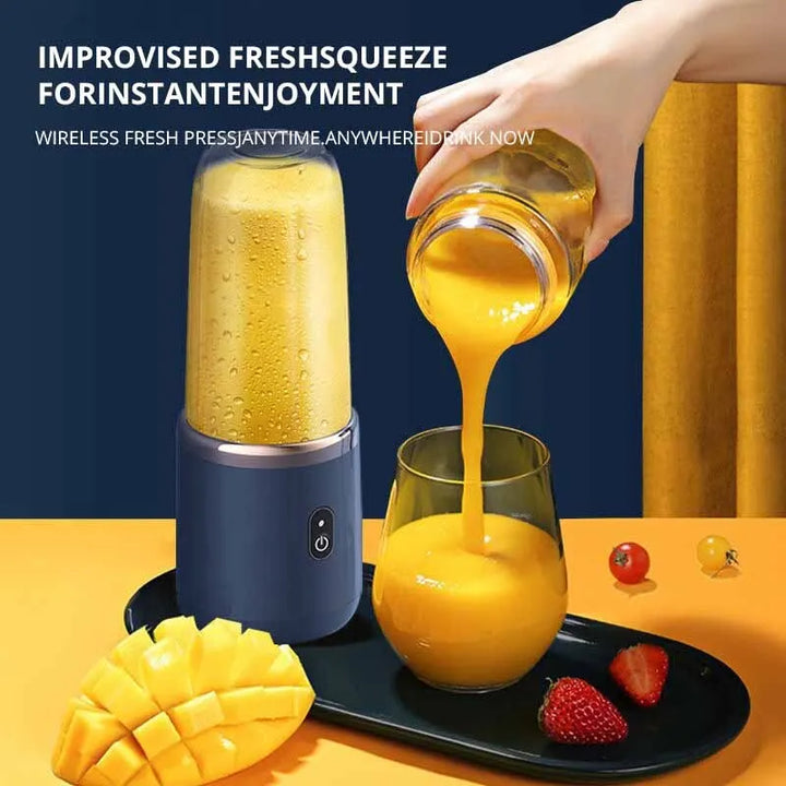 Compacte elektrische sapcentrifuge, ideaal voor gezonde sappen en shakes.