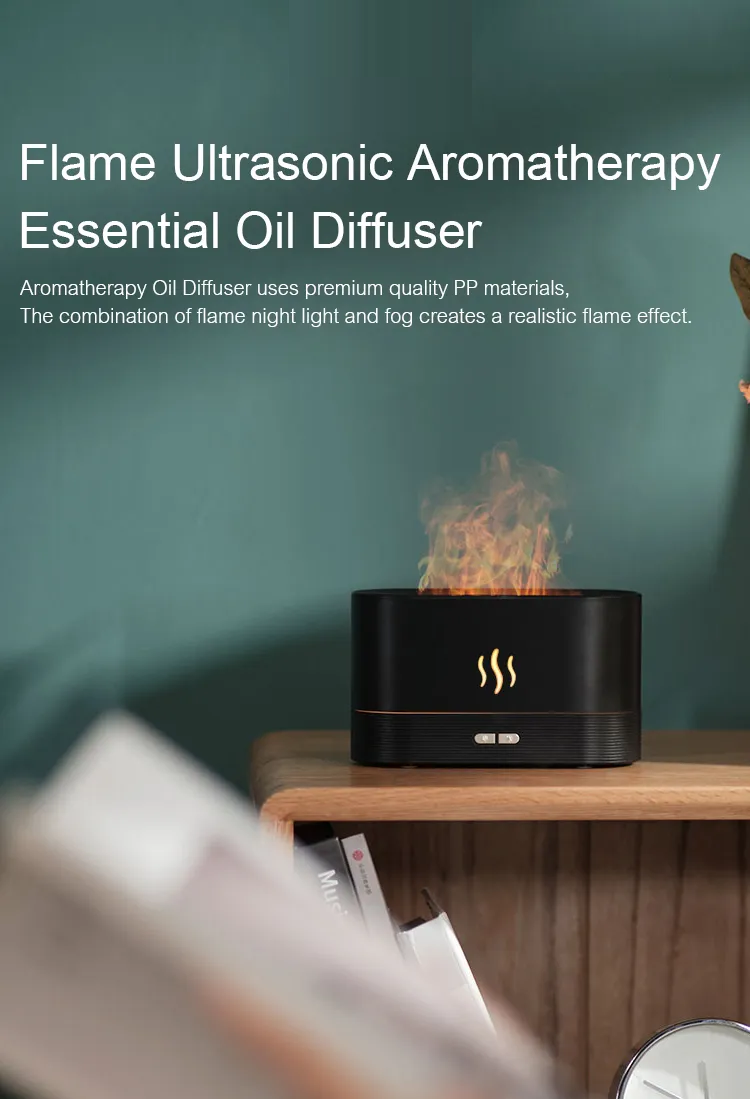 Compacte aroma diffuser voor slaapkamer of kantoor, zorgt voor serene sfeer en frisse lucht.