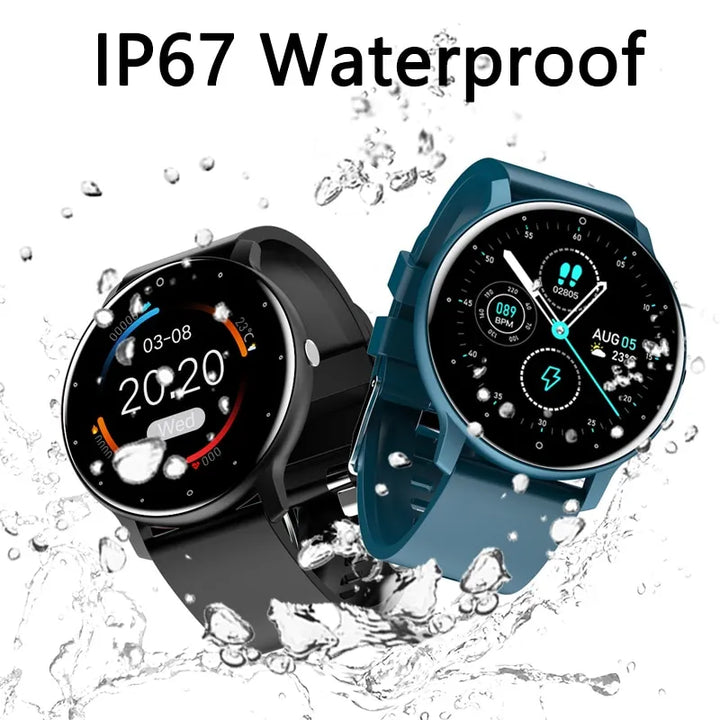 Waterdichte sport smartwatch, perfect voor zwemmen, douchen en alle buitenactiviteiten, een echte gadget.
