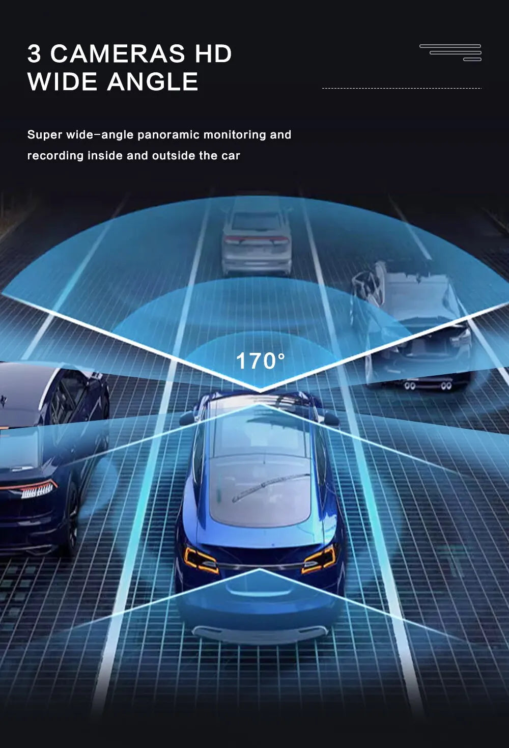 Betrouwbare dashcam voor auto met IR nachtzicht en groothoeklens, werkt onder alle lichtcondities, verhoogt veiligheid.