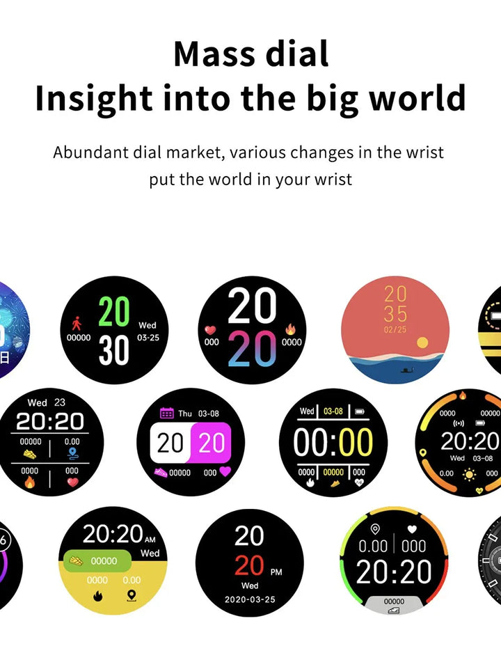 Smartwatch met ingebouwde GPS, hartslagmeter en slaaptracker voor complete fitness monitoring.