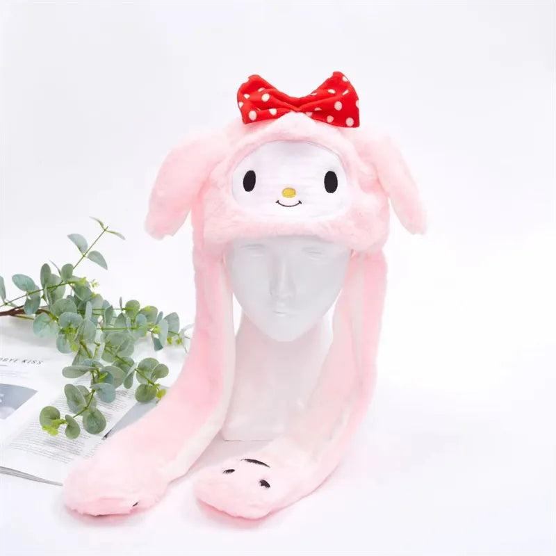Leuke pluche dierenmuts, beer, met bewegende oren, een super cadeau voor jongens.