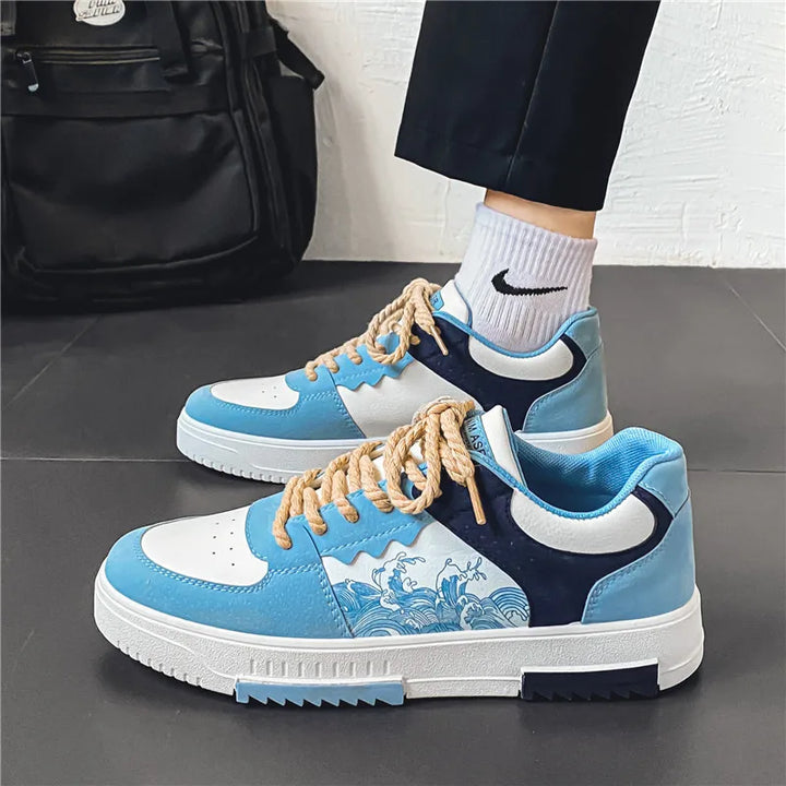 Schuine weergave van BERG heren modeschoenen, benadrukt stijlvolle afwerking en robuuste duurzaamheid.