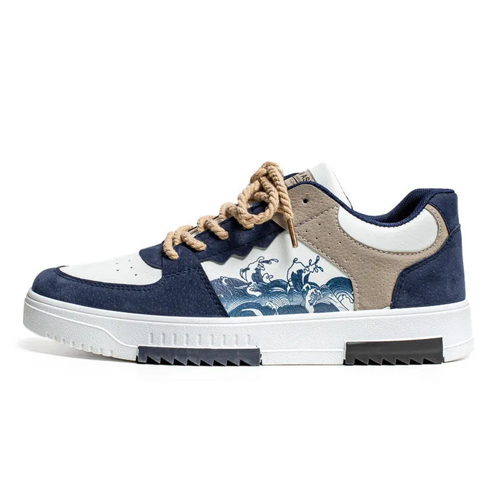Interieur van BERG heren sneakers, toont comfortabele voering en ademende structuur voor elke man.