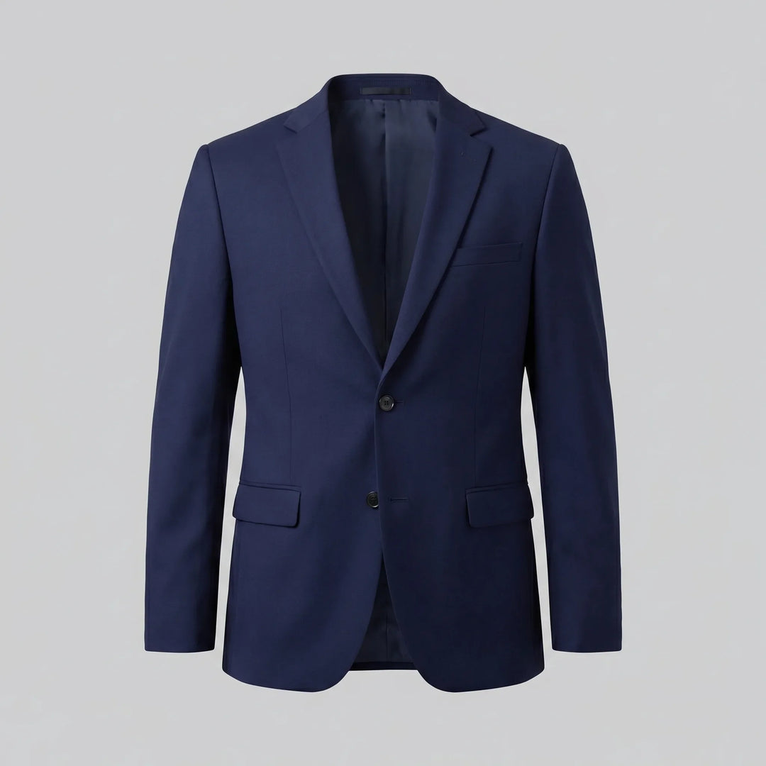 Comfortabele slimfit blazer heren; perfect voor smart casual outfits en avondgelegenheden.