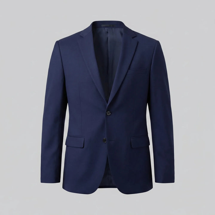 Comfortabele slimfit blazer heren; perfect voor smart casual outfits en avondgelegenheden.