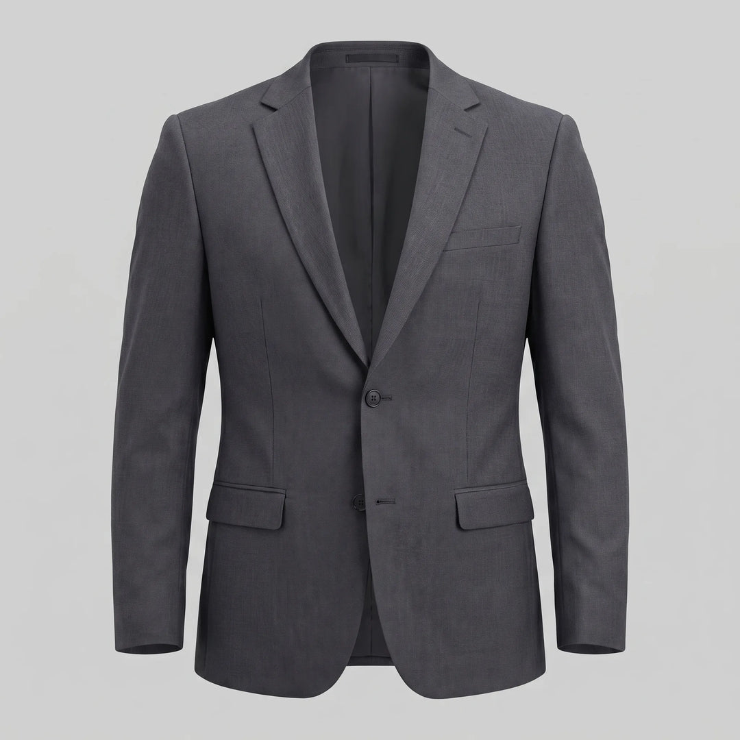 Klassieke herenblazer met lange mouwen; een veelzijdig kledingstuk voor elke formele setting.