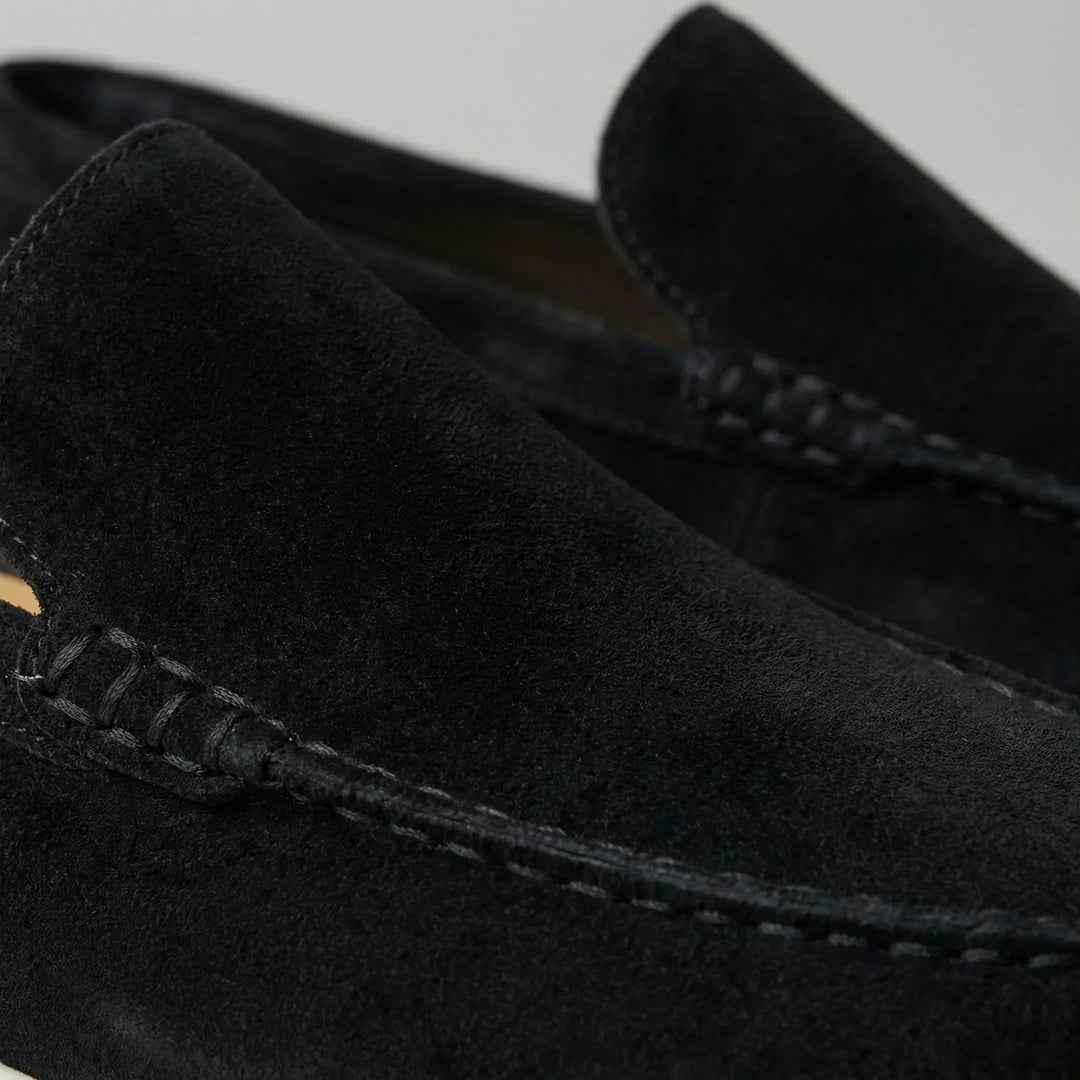 Bruine casual flats, duurzame slip-on schoenen met penny detail voor lente.