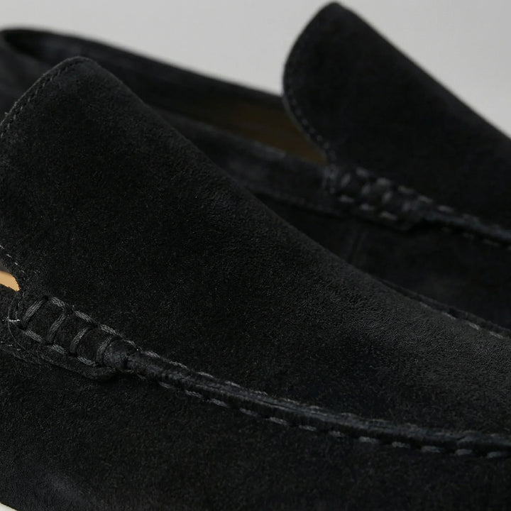 Bruine casual flats, duurzame slip-on schoenen met penny detail voor lente.