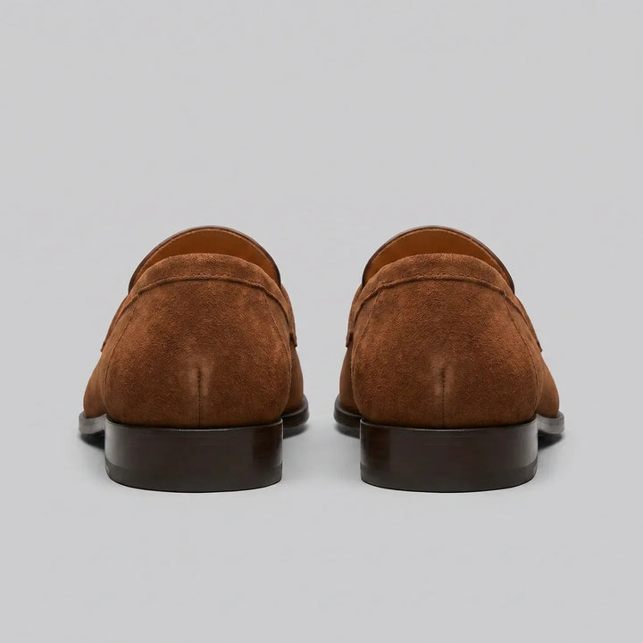 Zwarte heren instappers, klassiek en comfortabel voor dagelijks gebruik, een must-have.