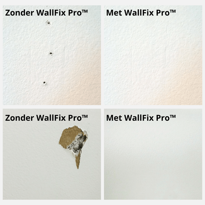 Handige muurvuller reparatiecrème met geïntegreerde applicator voor snelle, egale wandreparatie thuis.