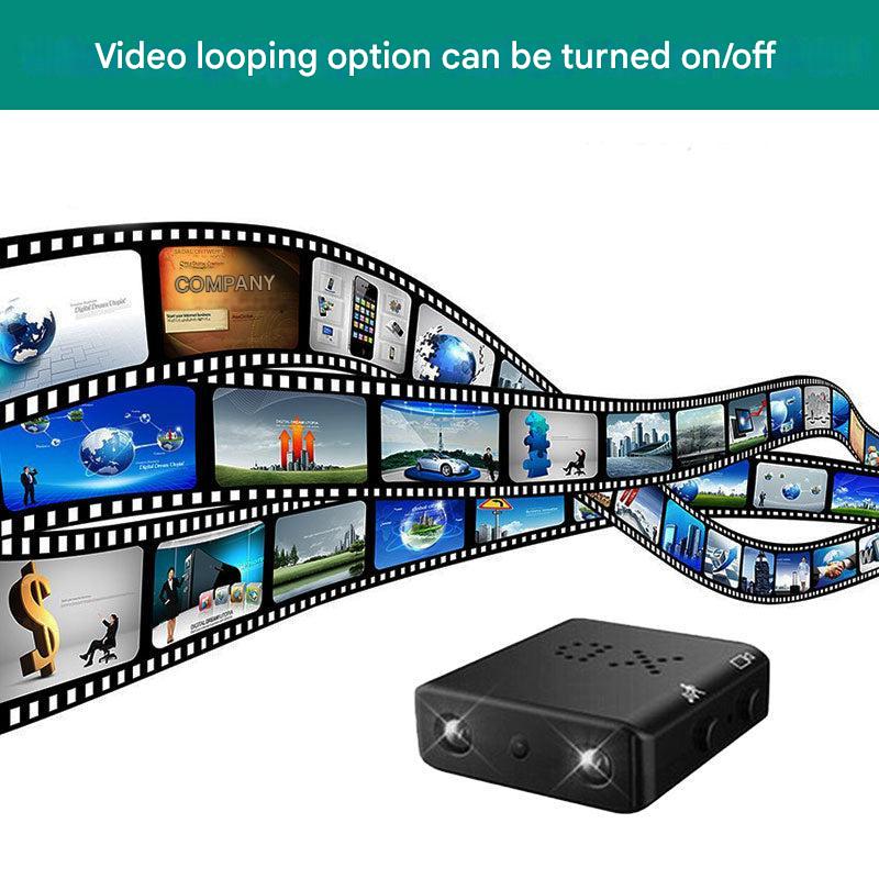 Kleine HD spycamera Vigilio voor discrete bewaking, scherpe opnames overdag en 's nachts.