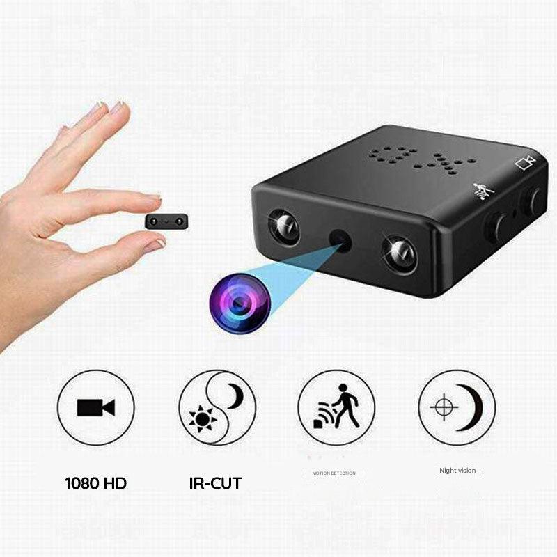 Compacte Vigilio HD camera met bewegingsdetectie voor kantoorbeveiliging, met helder nachtzicht.