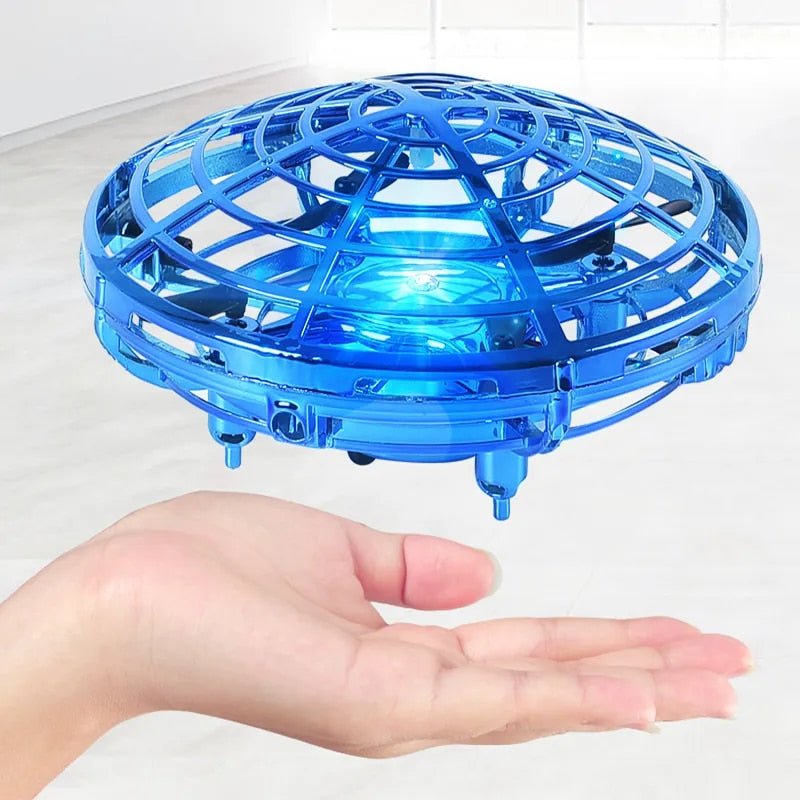 Vliegend UFO speelgoed voor kinderen, handbestuurd met sensor, ideaal voor actief binnen- & buitenspelen.