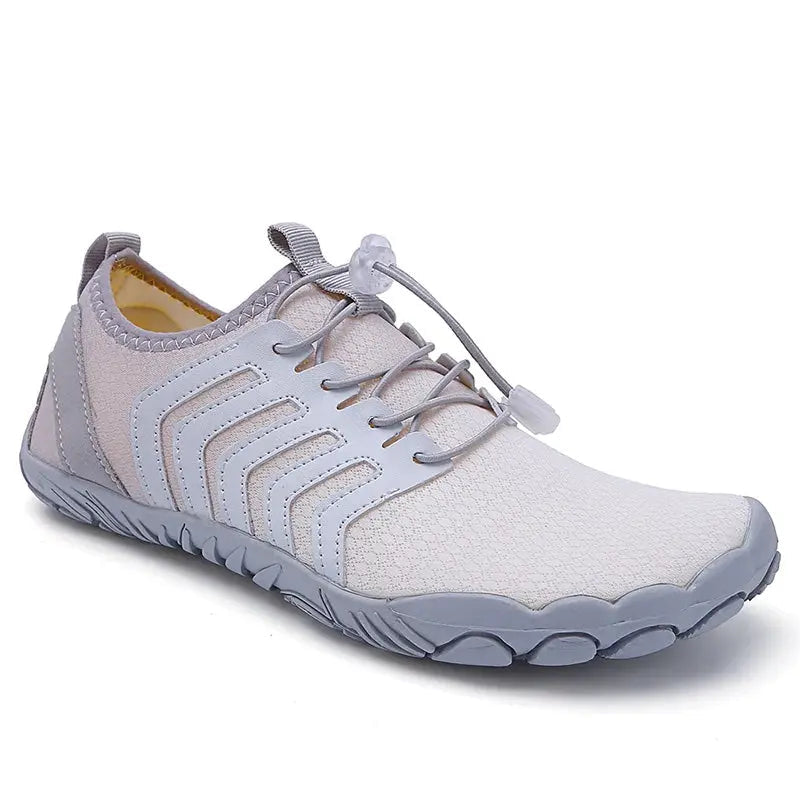 Jett barefoot sportschoenen, unisex en ademend. Ideaal voor sport, water of natuurlijke wandelingen.