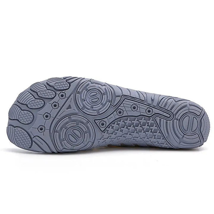 Ademende Jett wandelschoenen, unisex en minimalistisch. Comfortabel voor natuurlijk bewegen.