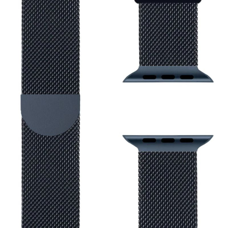 Topkwaliteit Milanese Apple Watch bandje, roestvrij staal, flexibel en magnetisch voor optimale pasvorm.