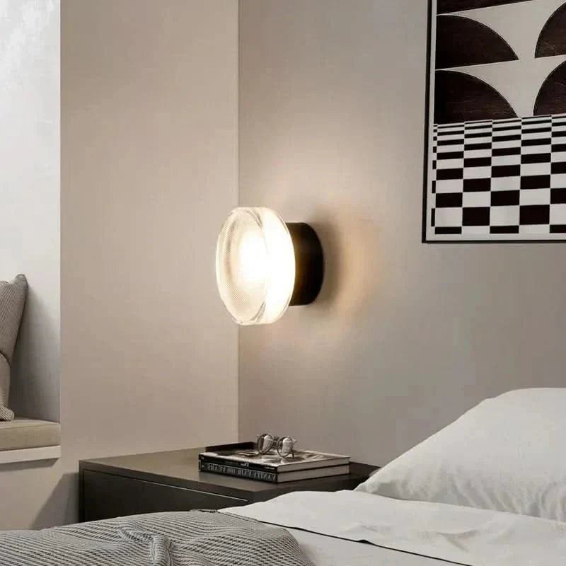 Woonkamer wandlamp, energiezuinige dimbare LED verlichting, voor een warme ambiance.