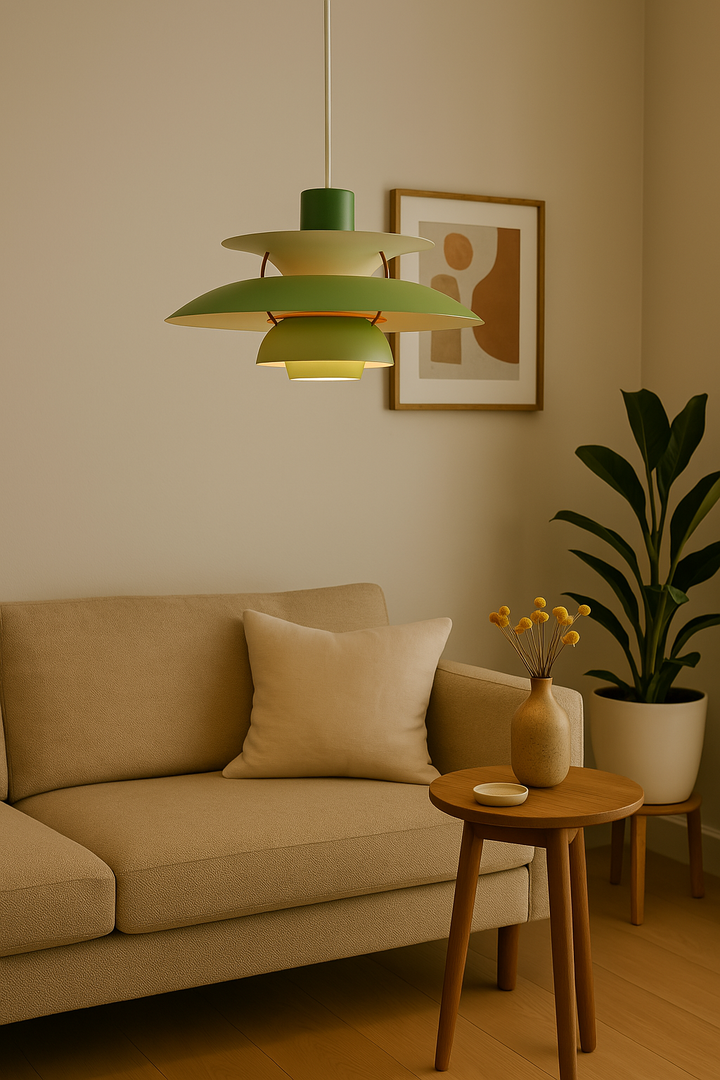 Ronde LED plafondlamp met dimfunctie, perfect voor sfeerverlichting in huis of kantoor.