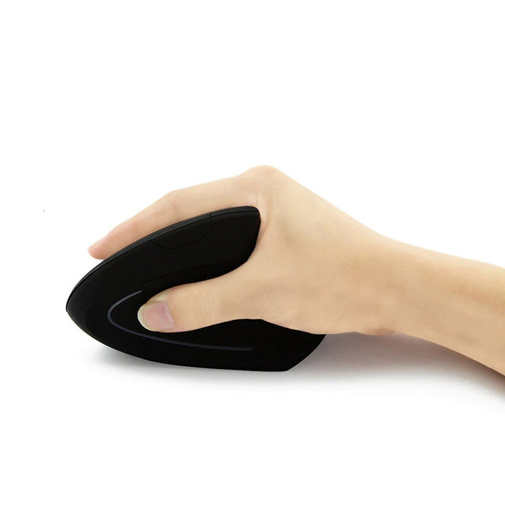 Comfortabele muis, draadloos en ergonomisch, perfect voor intensief computerwerk op kantoor en thuis.
