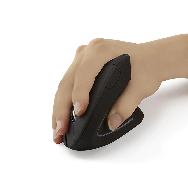 Verstelbare DPI ergonomische muis, draadloos, ideaal voor grafisch werk en algemeen comfortabel gebruik.