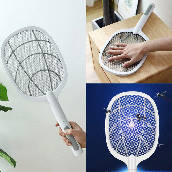 Stille elektrische muggenval met staander. Veilige anti-mug oplossing voor de zomer.