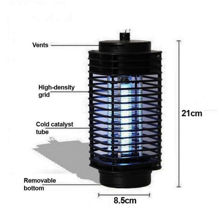 De ultieme stille muggenlamp voor de zomer. Houdt uw huis en slaapkamer vrij van irritante muggen, dag en nacht.