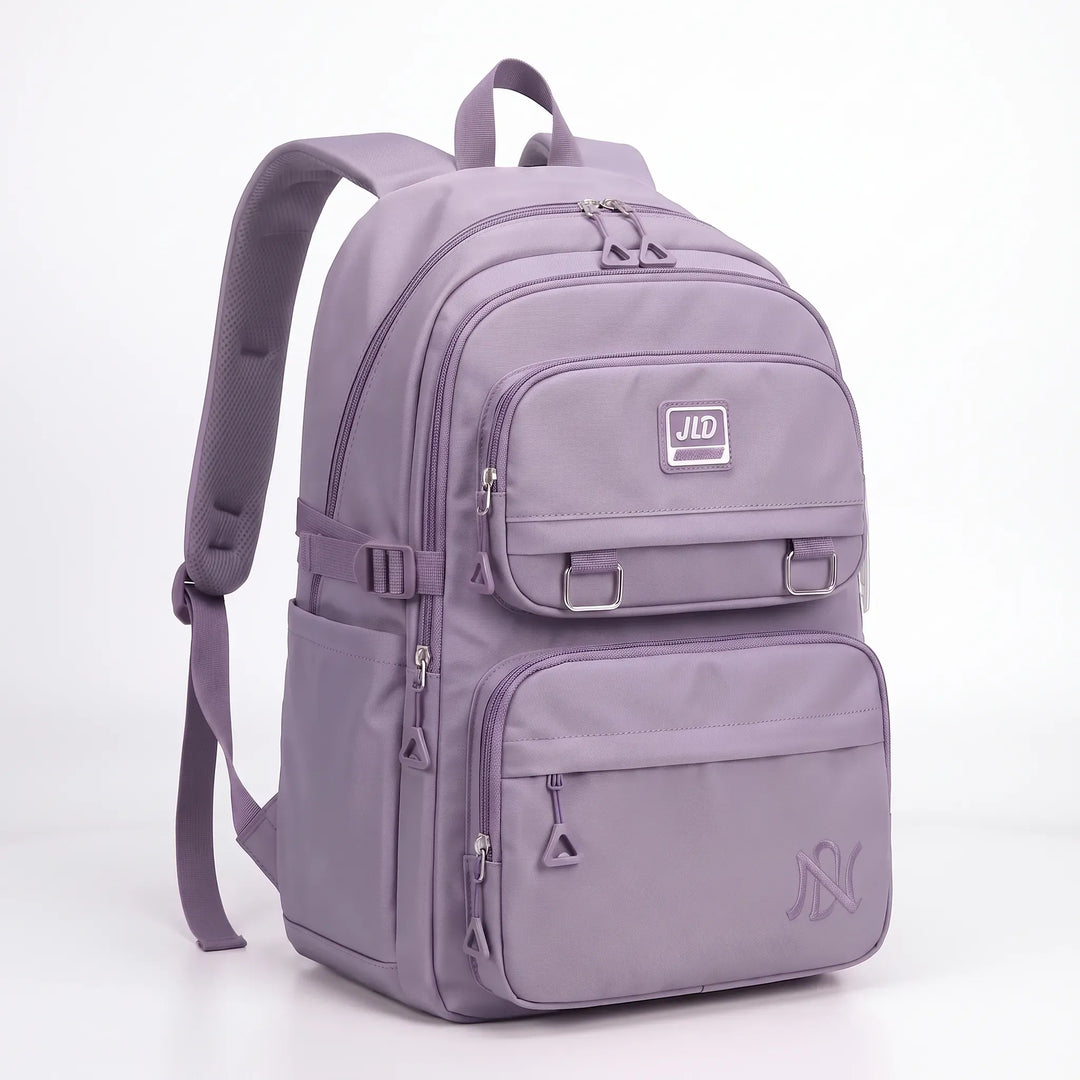 Praktische multivak schooltas en dagrugzak, ideaal voor school, sport of weekenduitjes. Comfortabel nylon.