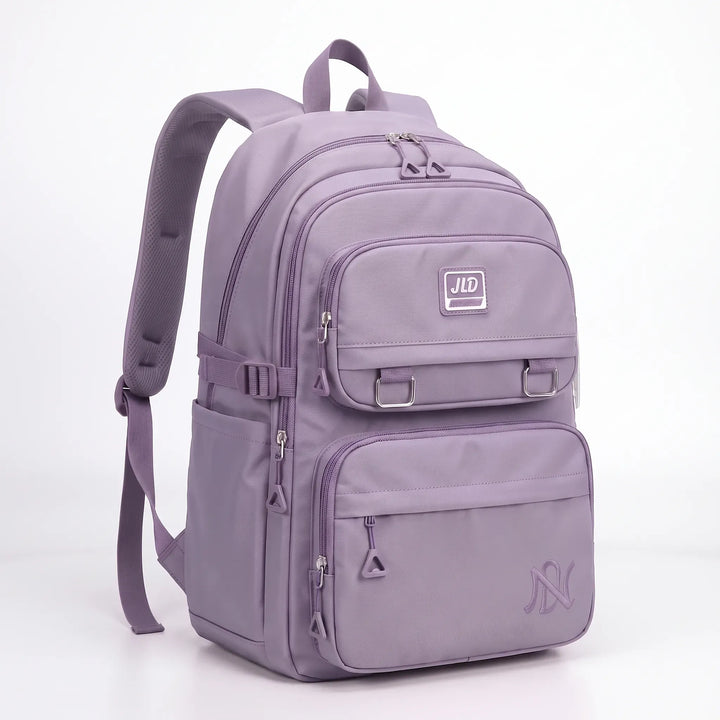 Praktische multivak schooltas en dagrugzak, ideaal voor school, sport of weekenduitjes. Comfortabel nylon.