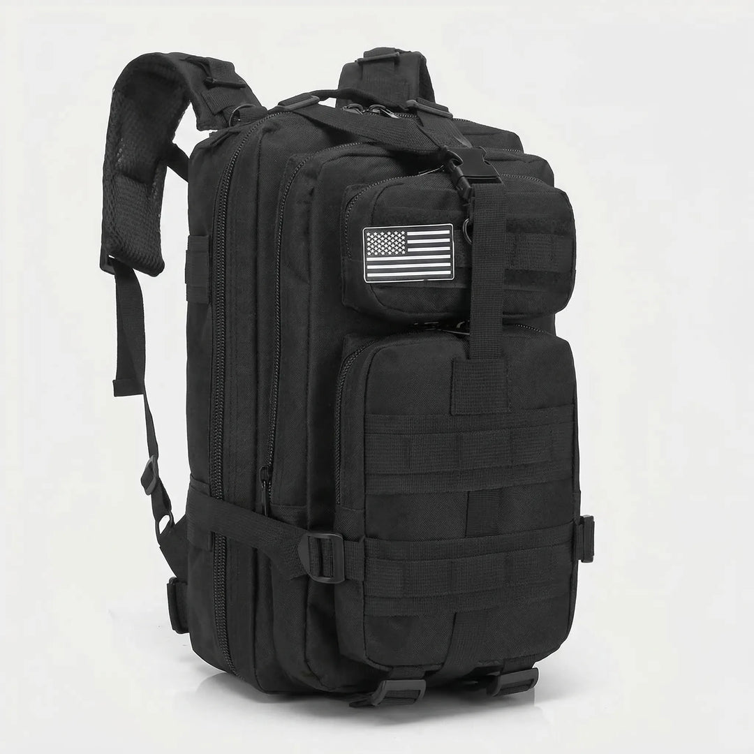 Robuuste outdoor rugzak 50 liter, met MOLLE systeem voor uitbreidbare opslag tijdens lange tochten.