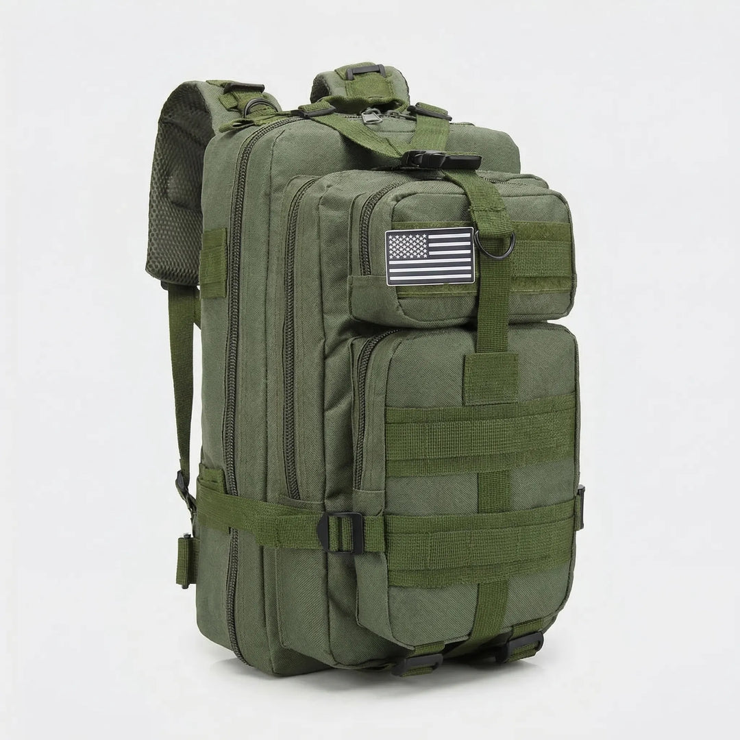 Unisex 50 liter outdoor rugzak; ontworpen voor comfort en functionaliteit tijdens lange wandelingen.