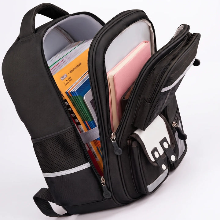 Comfortabele Capibara kinderrugzak van duurzaam nylon. Veilige schooltas met verstelbare schouderbanden voor dagelijks gebruik.